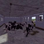 polish buildings with cows v1.0 fs22 2