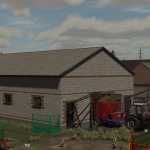 polish cowshed with barn v1.0 fs22 1