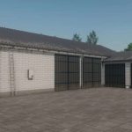 polish modern shed v1.0 fs22 2