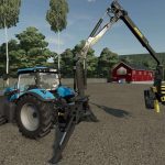 ponsse 3 point woodharvester v1.0 fs22 2