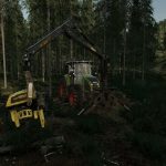 ponsse 3 point woodharvester v1.0 fs22 5