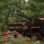 ponsse bison active frame shuttle v1.0 fs22 6