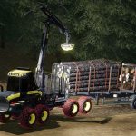 ponsse bison active frame shuttle v1.0.1 fs22 4