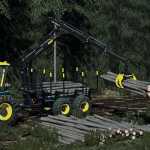 ponsse forwarder trailer v1.0 fs22 1