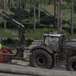 ponsse forwarder trailer v1.0.1 fs22 2