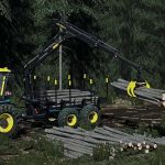 ponsse forwarder trailer v1.0.1 fs22 5