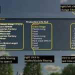 production info hud v1.4 fs22 1