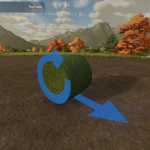 push round bales v1.0 fs22 1