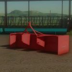 rabot agricole agram rouge v1.0 fs22 2