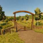 ranch gate v1.0 fs22 1