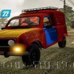 renault 4 f4 old v1.0 fs22 1