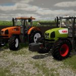 renault claas ares 800 rz v1.1 fs22 2