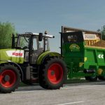 renault claas ares 836 rz beta fs22 2