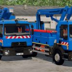 renault d14 trucks with platform v2.0 fs22 2