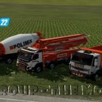 renault lander 8x4 benne v1.0 fs22 2