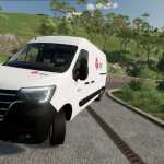 renault master iv chronopost v2.0 fs22 1