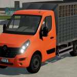 renault master livestock truck v1.0 fs22 1