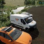 renault master orange electrical services v1.0 fs22 4