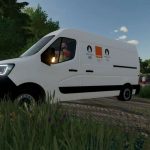 renault master orange electrical services v1.0 fs22 6