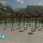 road sign pack v1.0.0.1 fs22 2