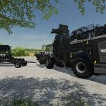 ropa panther 2 2B cutting units and wagons v1.0 fs22 1