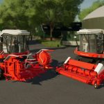 rostselmash 1403 pack v1.0 fs22 2