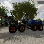 rottne h21d forestry tree harvester v1.0 fs22 2