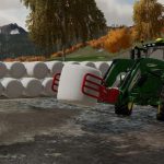 rounder wrapped round bales v1.0 fs22 2