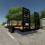 rto 1274 flatdeck trailer v1.0 fs22 1