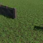 rustic brick and metal fence v1.0 fs22 1