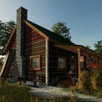 rustic cabin v1.0 fs22 3