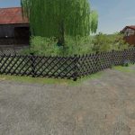 rustic fence v1.0 fs22 2