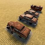 rusty cars collection for decoration v1.0 fs22 4