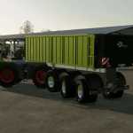 saddletrac 3 achs trailer v1.0 fs22 1