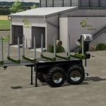 saddletrac forstshuttles fur den saddletrac 4200 dlc v1.0 fs22 5