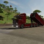 scania 143m hooklift v1.0 fs22 1