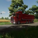 scania 143m hooklift v1.0.0.1 fs22 1