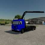 scania 143m v8 hooklift v1.0 fs22 1