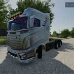 scania r1000 argent v1.0 fs22 1