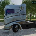 scania r1000 argent v1.0 fs22 2