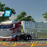 scania r1000 mustang v1.0 fs22 3