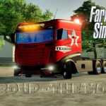 scania r1000 texaco v1.0 fs22 1