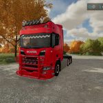 scania r500 tridem v1.0 fs22 8