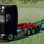 scania s580 730 v8 a trailers a swap bodys v1.0 fs22 5