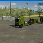 scania s620 hkl hooklift and crane truck v1.0 fs22 1