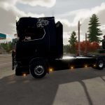 scania timber truck 2B trailer v1.0 fs22 2