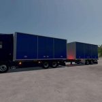 scania with sidedoors trailer v1.0 fs22 1