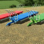 scully 28ft bale trailer v1.0 fs22 2