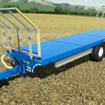 scully 28ft bale trailer v1.0 fs22 3