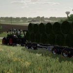 self built bale trailer v1.0 fs22 3